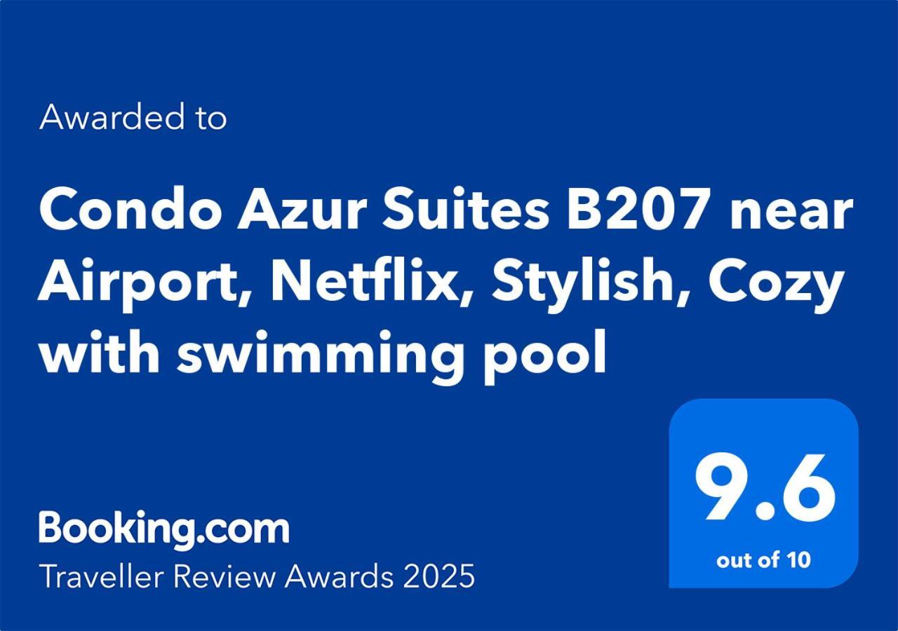 Condo Azur Suites B316 Near Airport, Netflix, Stylish, Cozy With Swimming Pool Μακτάν Εξωτερικό φωτογραφία